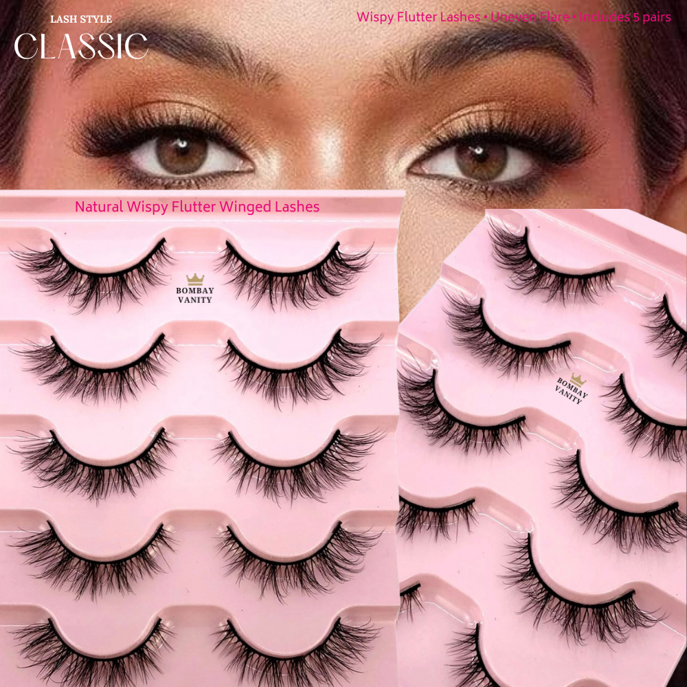CLASSIC - 5 Pairs False Eyelashes Set