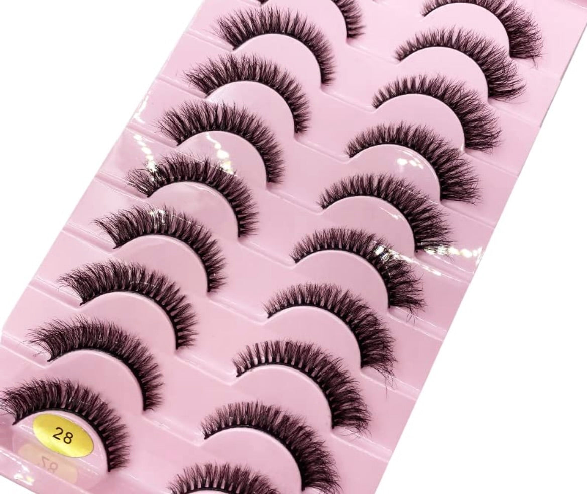 10 Pairs Lash Set - WINK