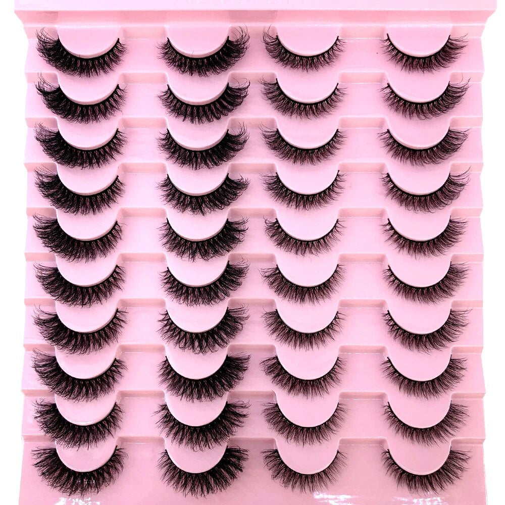 H24 Bombay Vanity 20 Pairs Mink False Eyelashes
