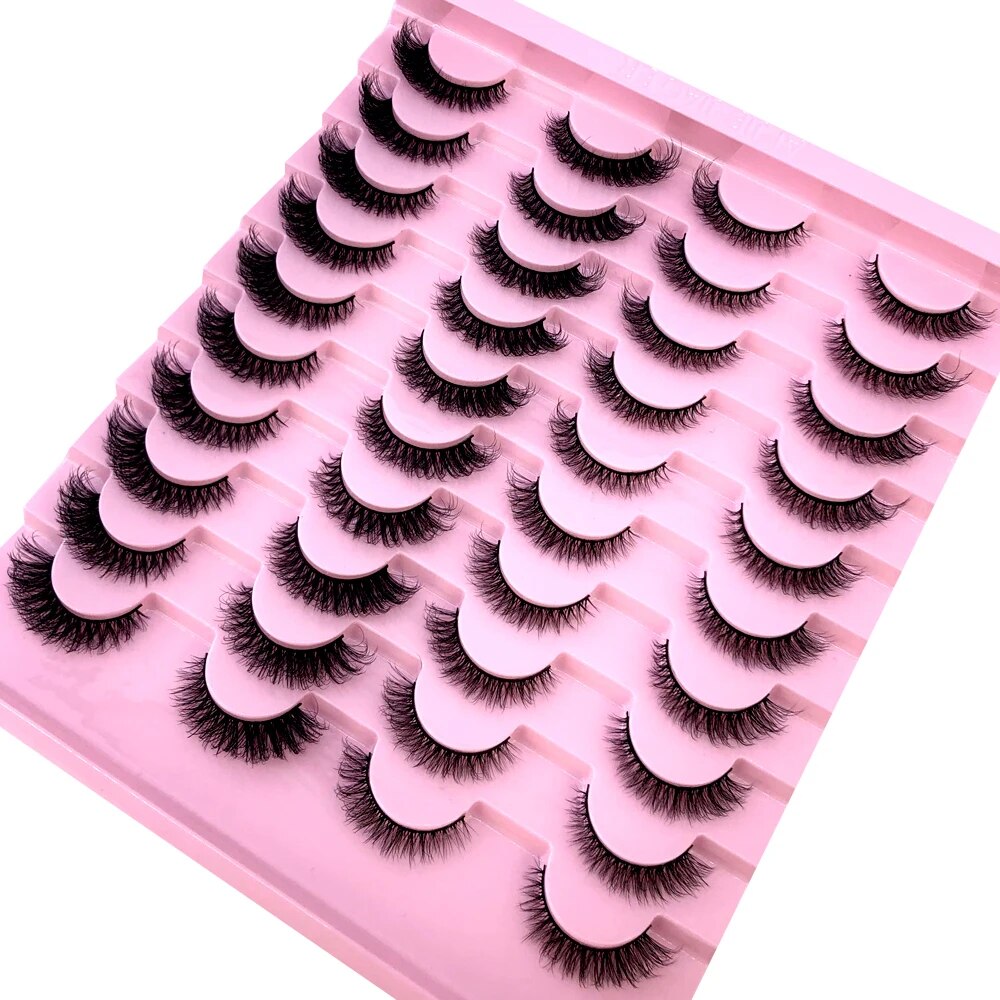 H24 Bombay Vanity 20 Pairs Mink False Eyelashes