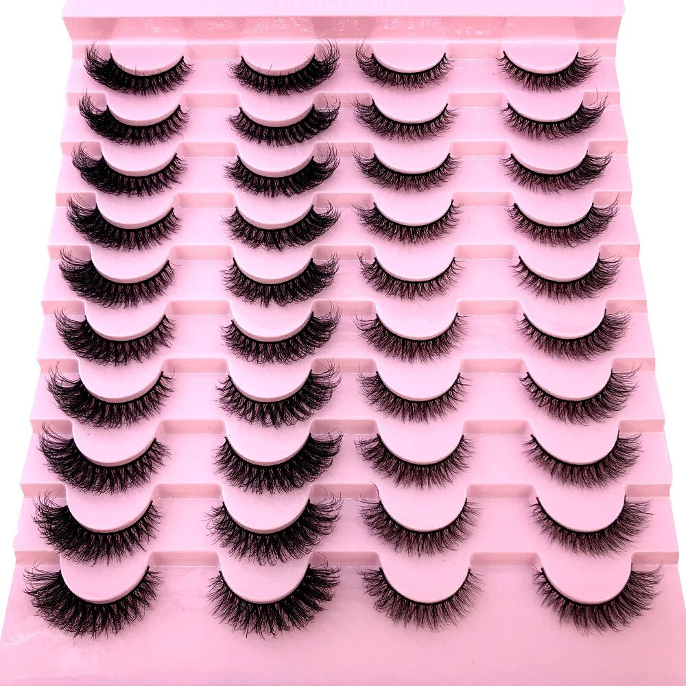 H24 Bombay Vanity 20 Pairs Mink False Eyelashes