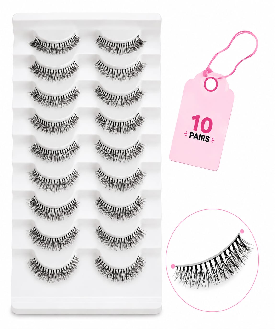 The Diva Set — 10 Pairs False Eyelashes