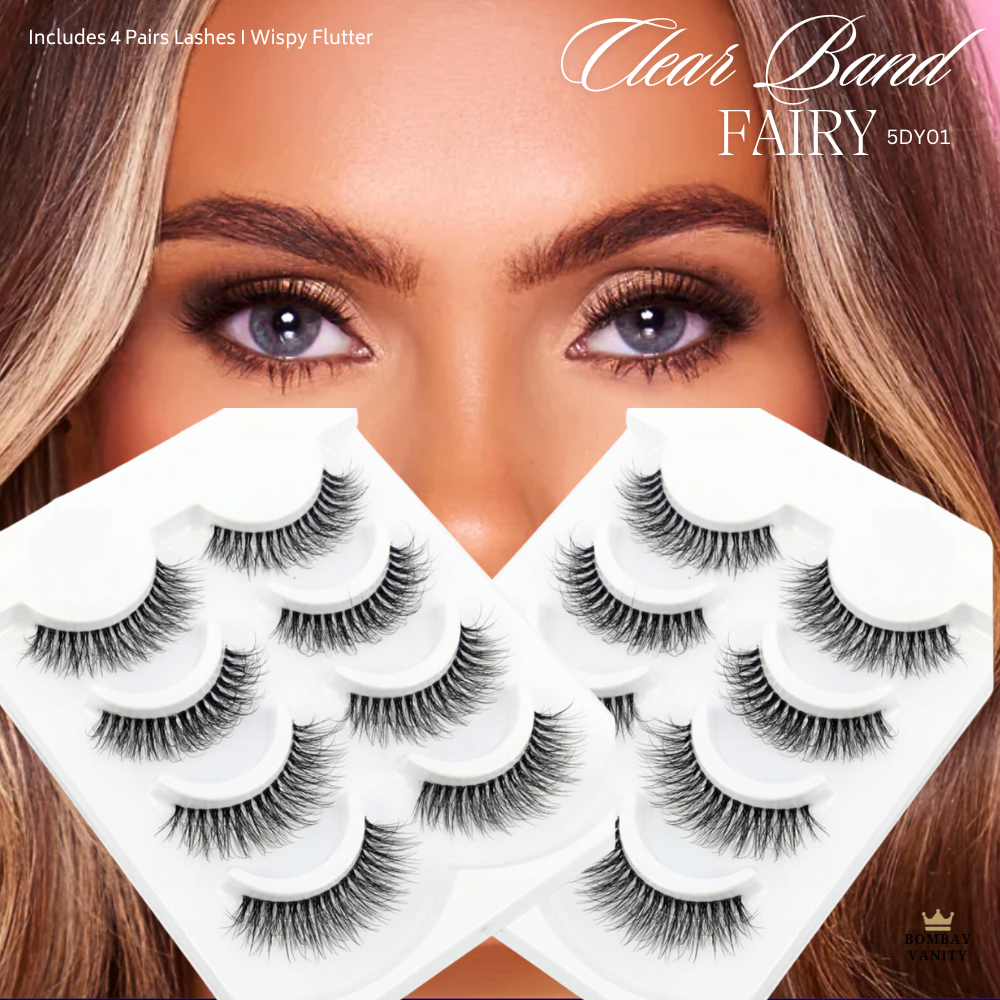 FAIRY - 4 Pairs False Eyelashes Set