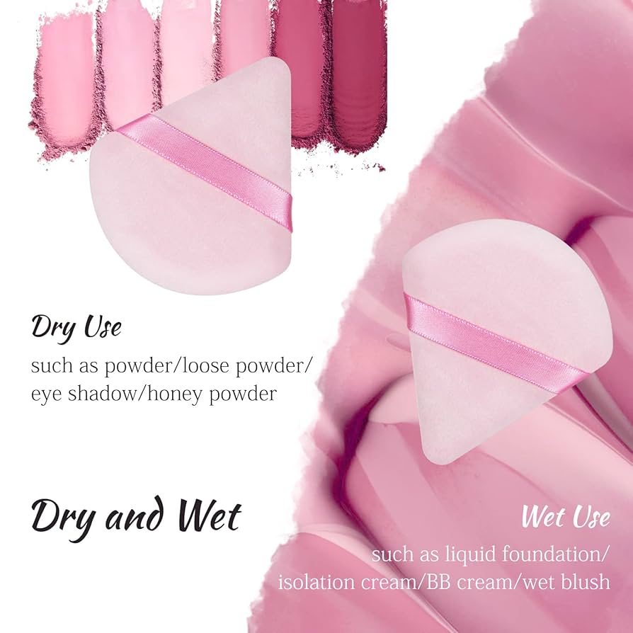 Bombay Vanity™ Pizza Puffs – Powder Puffs (Set of 2)