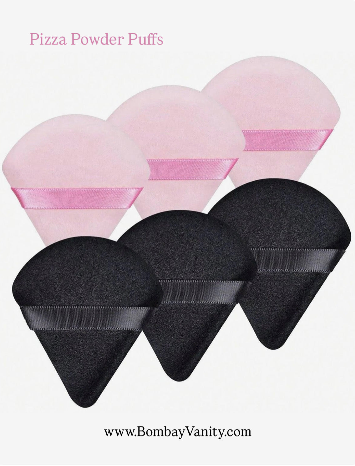 Bombay Vanity™ Pizza Puffs – Powder Puffs (Set of 2)