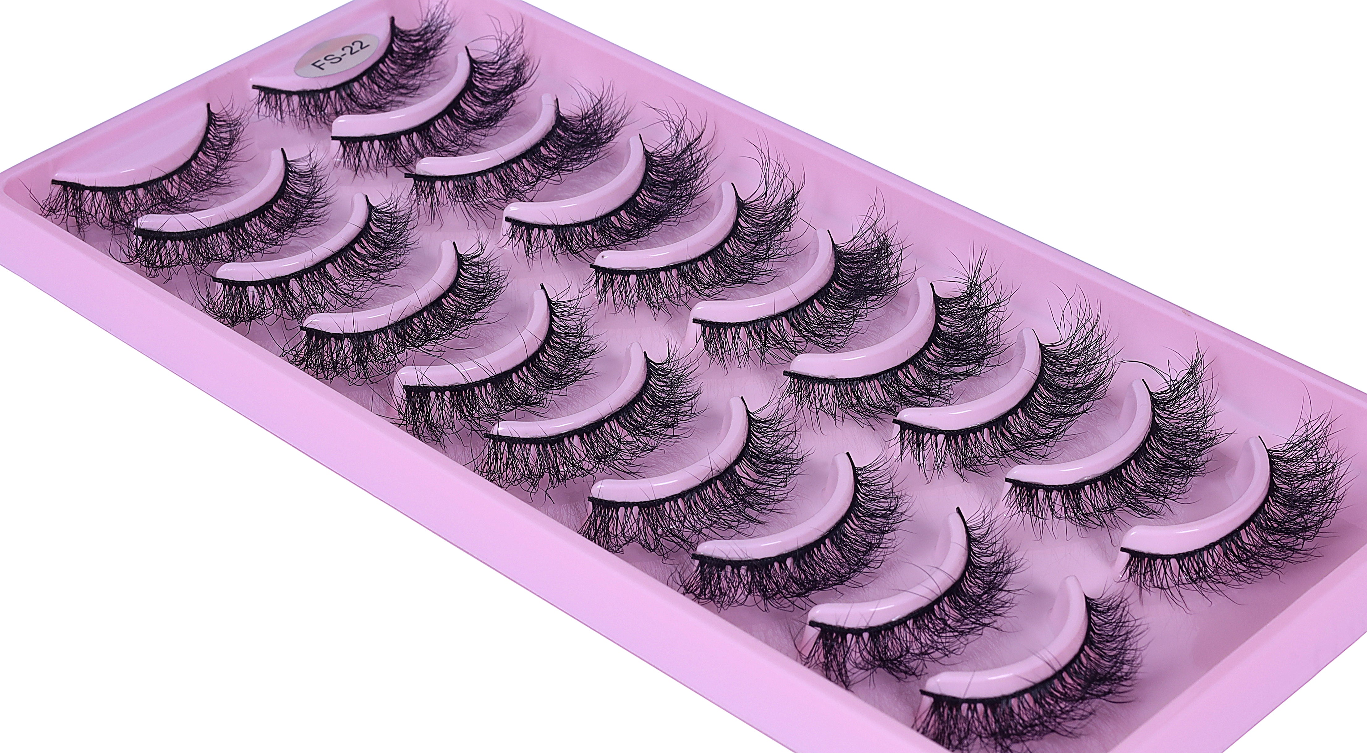 FS-22 - 10 Pairs False Eyelashes Set