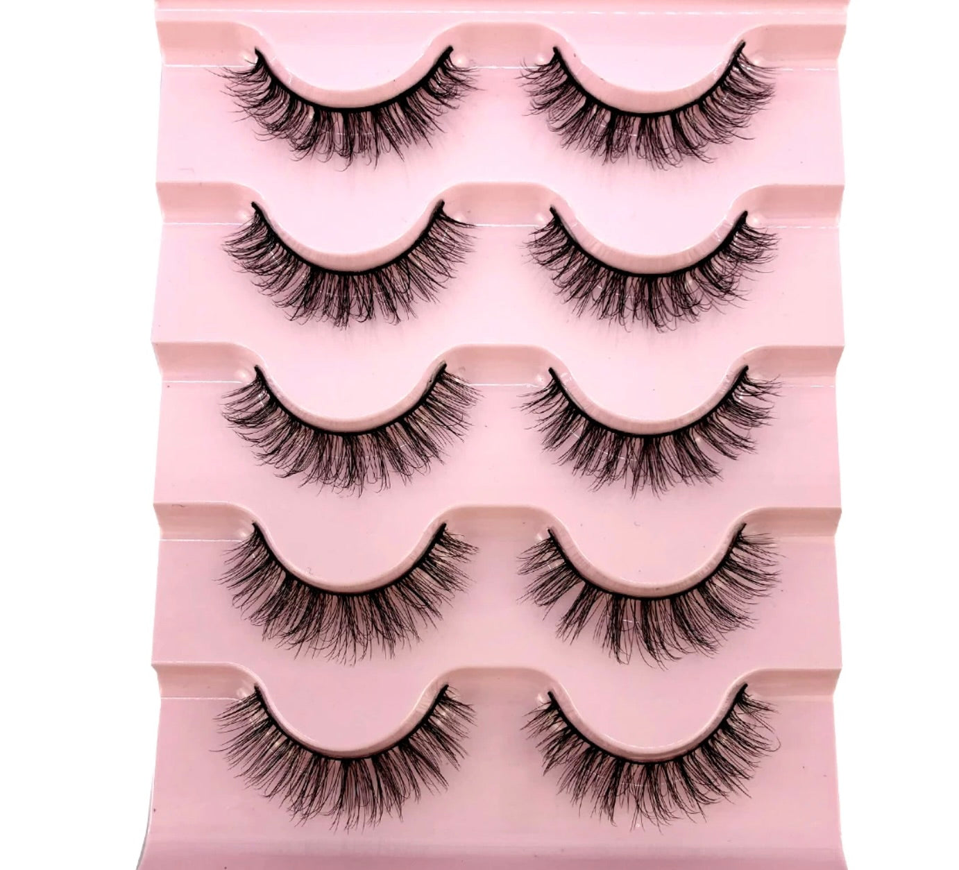 FEATHER - 5 Pairs False Eyelashes Set