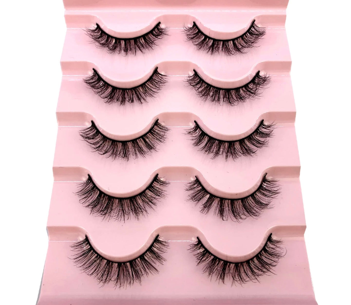 FEATHER - 5 Pairs False Eyelashes Set