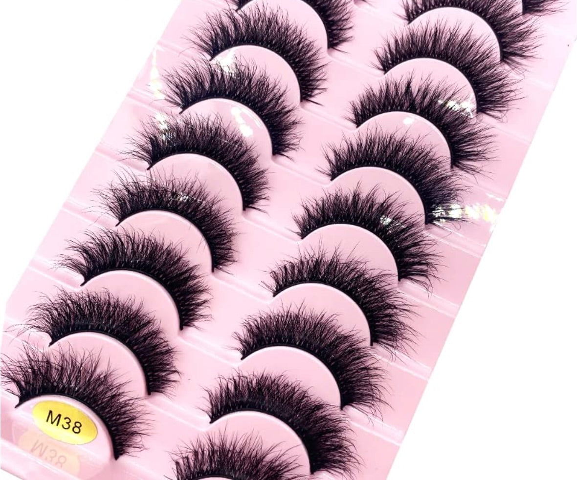 Butterfly - Bombay Vanity 10 Pairs False Mink Eyelashes