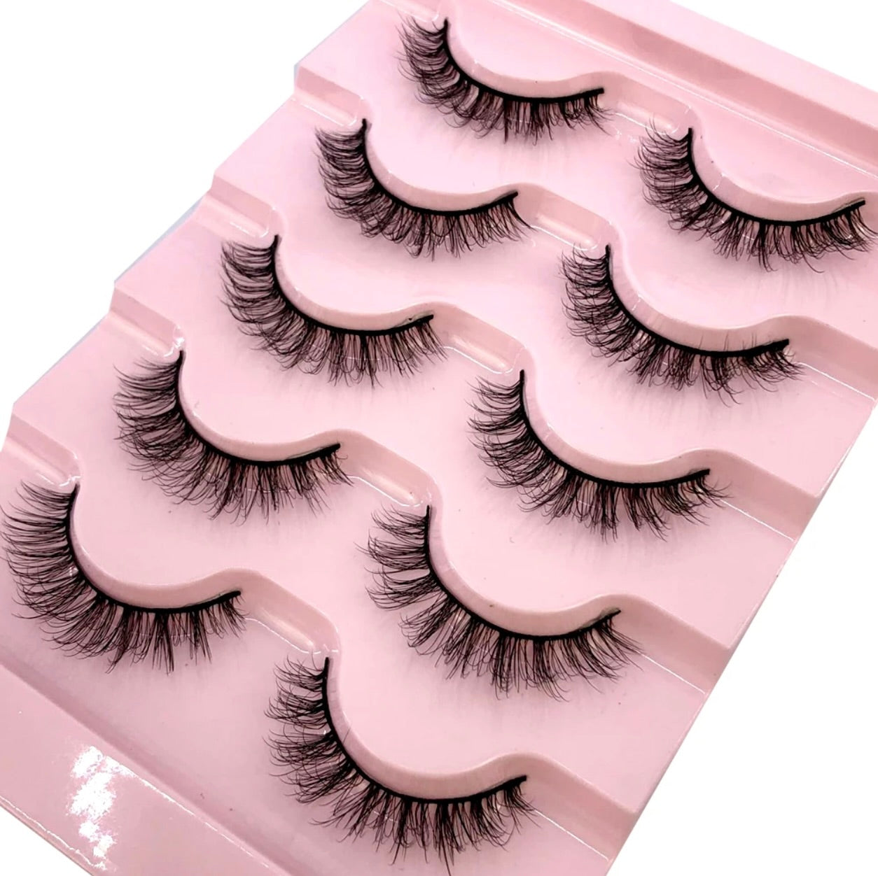 FEATHER - 5 Pairs False Eyelashes Set