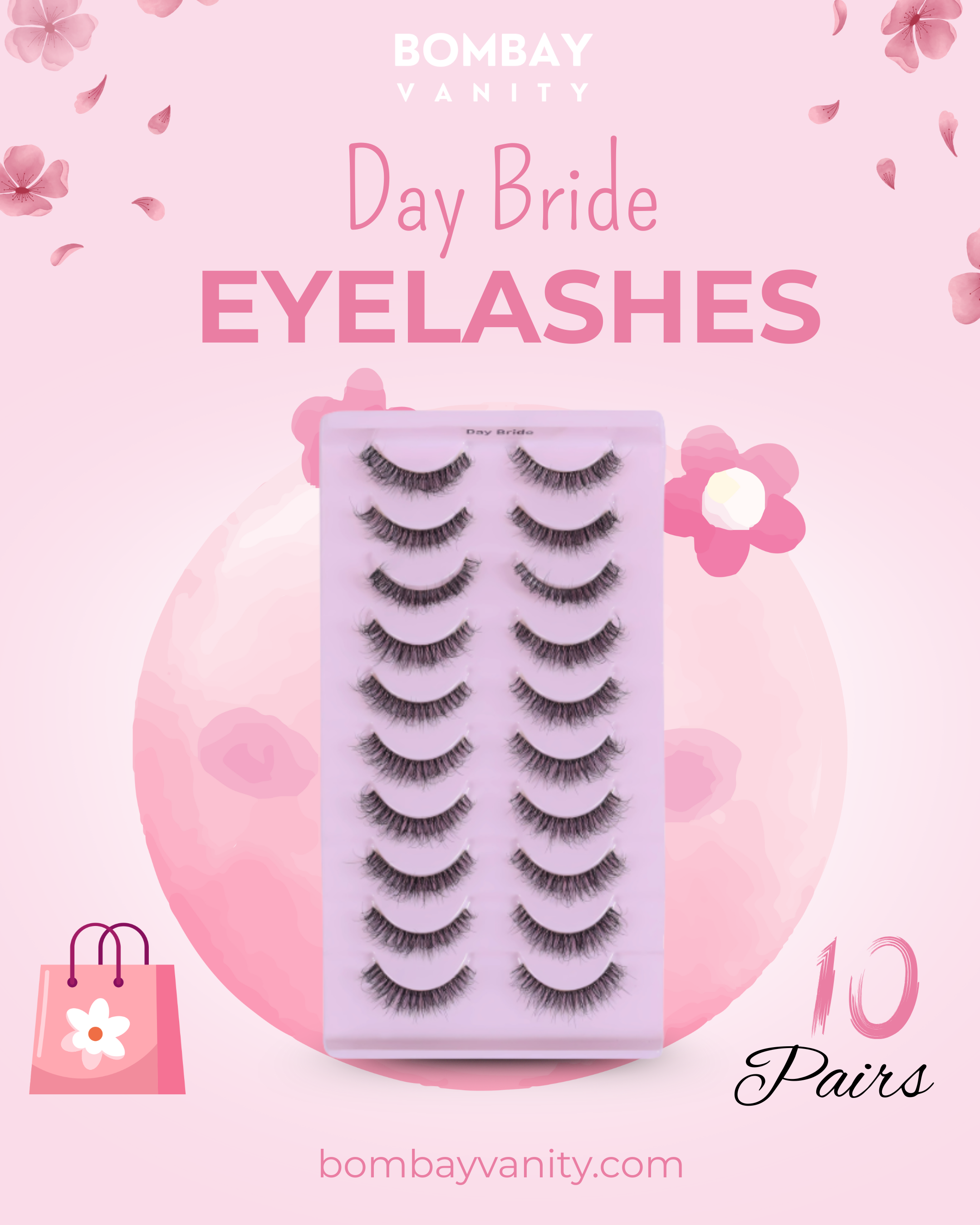 10 Pairs Lash Set - DAY BRIDE