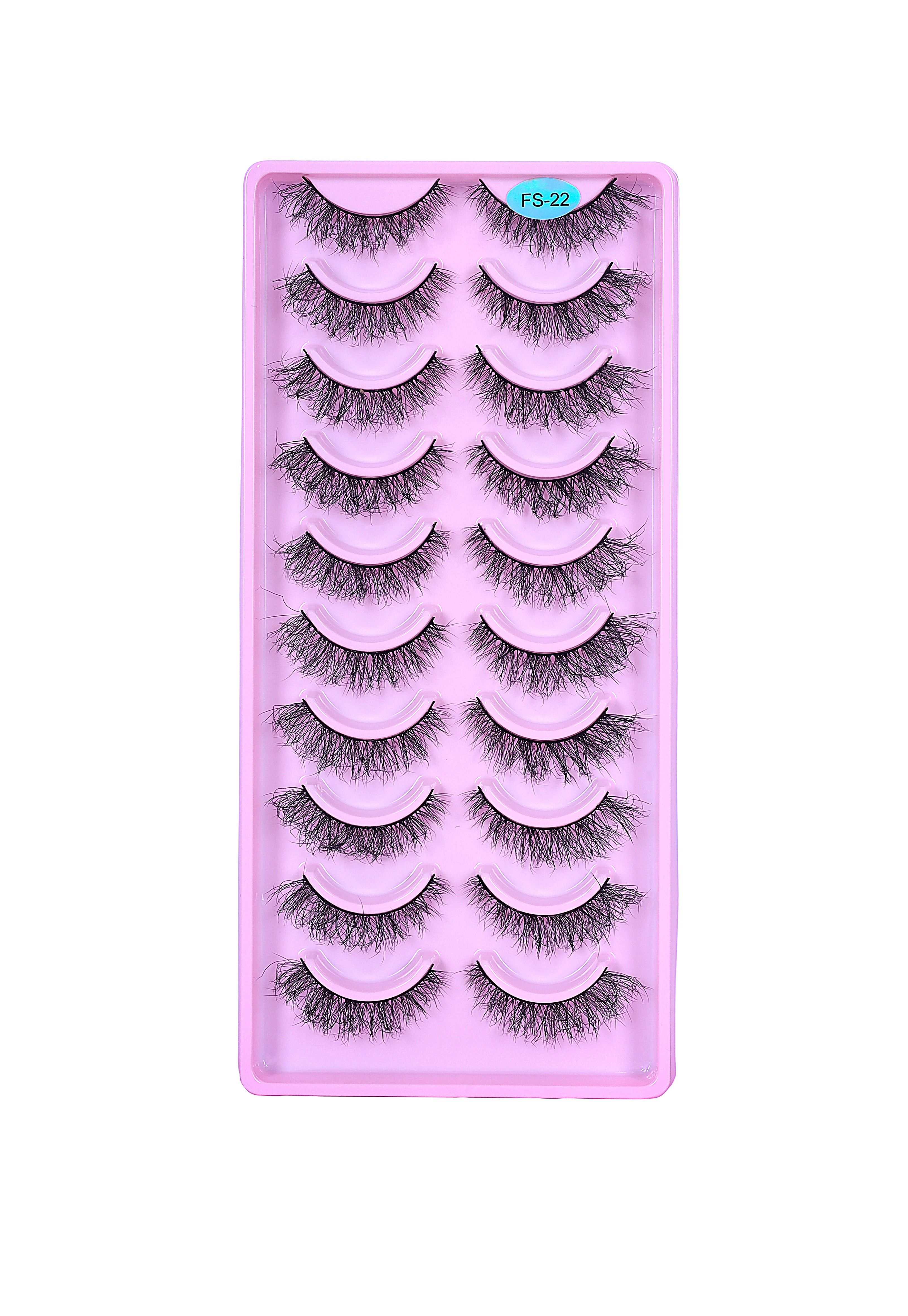 FS-22 - 10 Pairs False Eyelashes Set