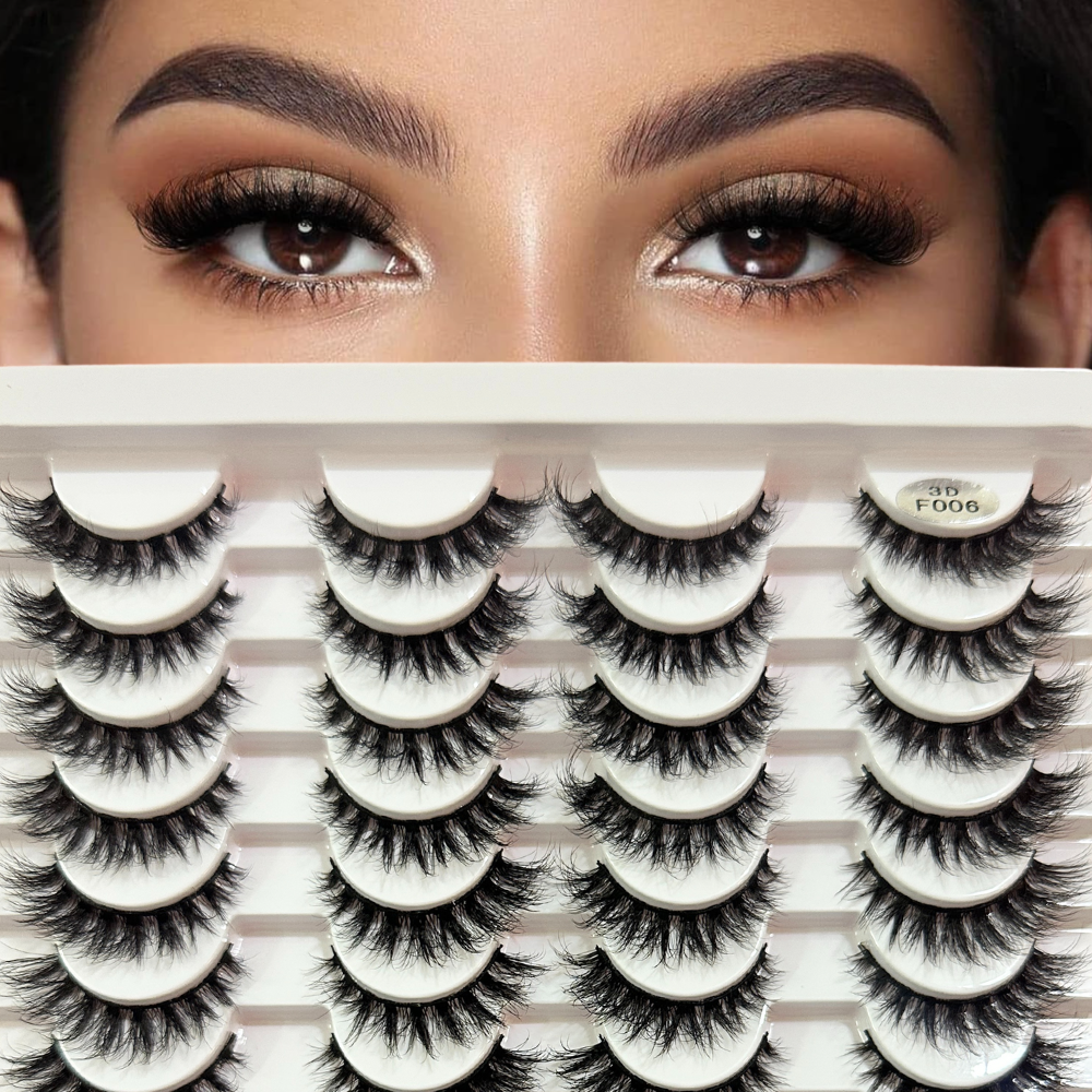 F006 - 20 Pairs false Eyelashes Set