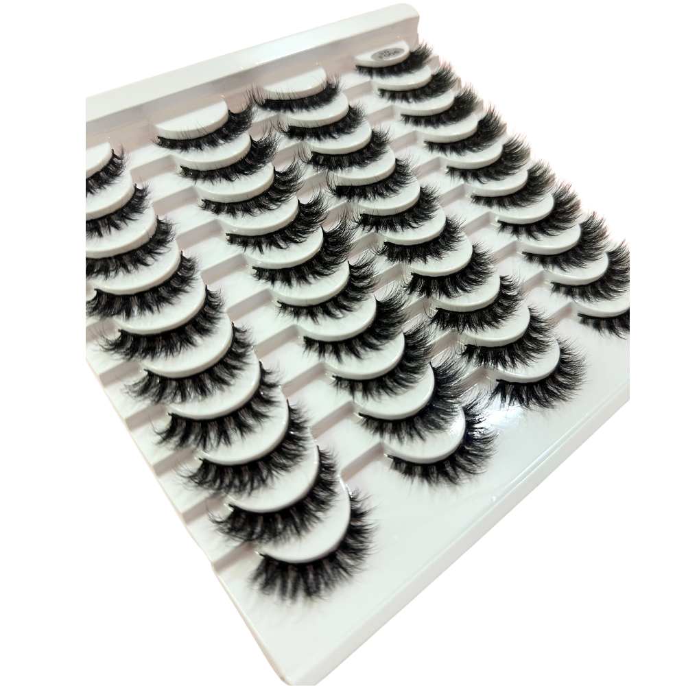F006 - 20 Pairs false Eyelashes Set