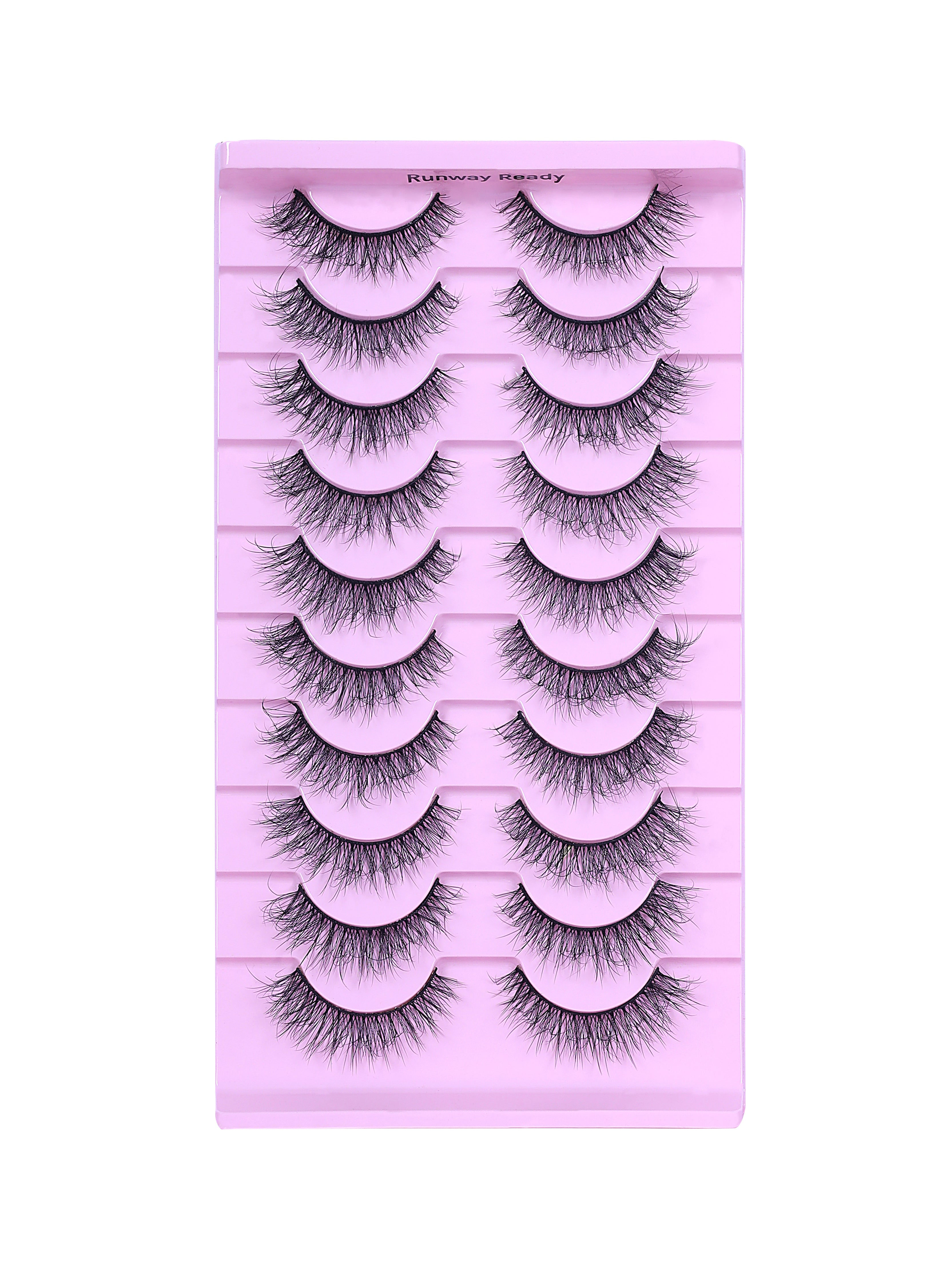RUNWAY READY - 10 Pairs False Eyelashes Set