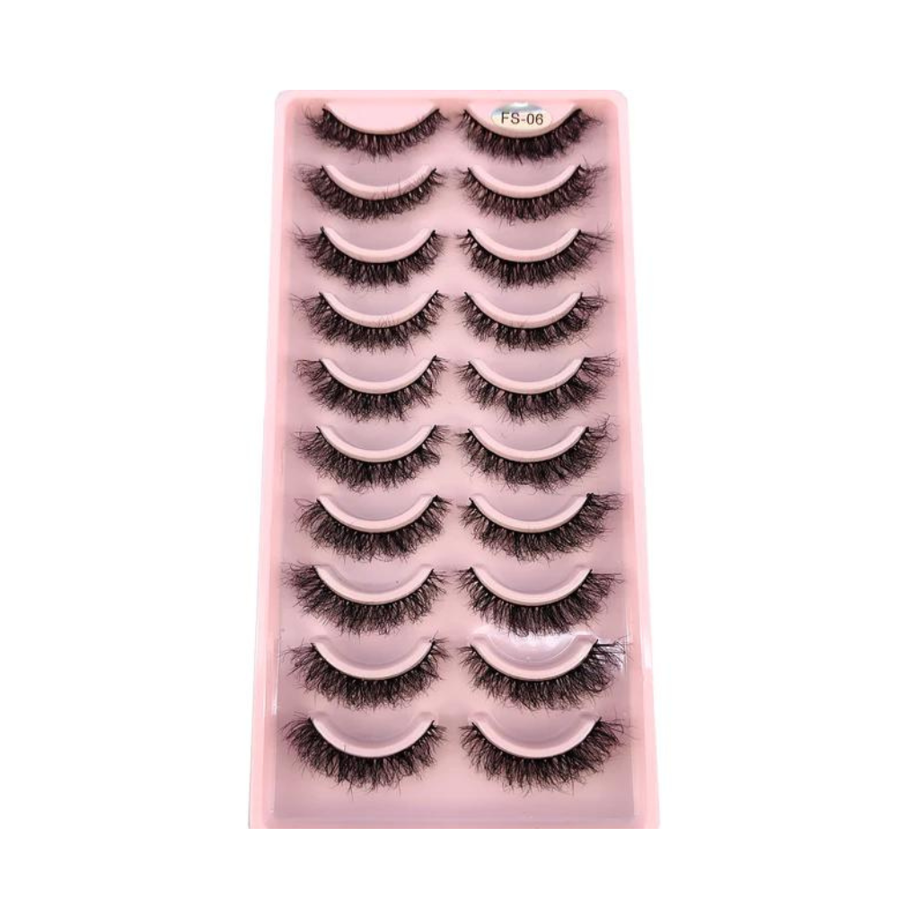 FS-06 - 10 Pairs False Eyelashes Set