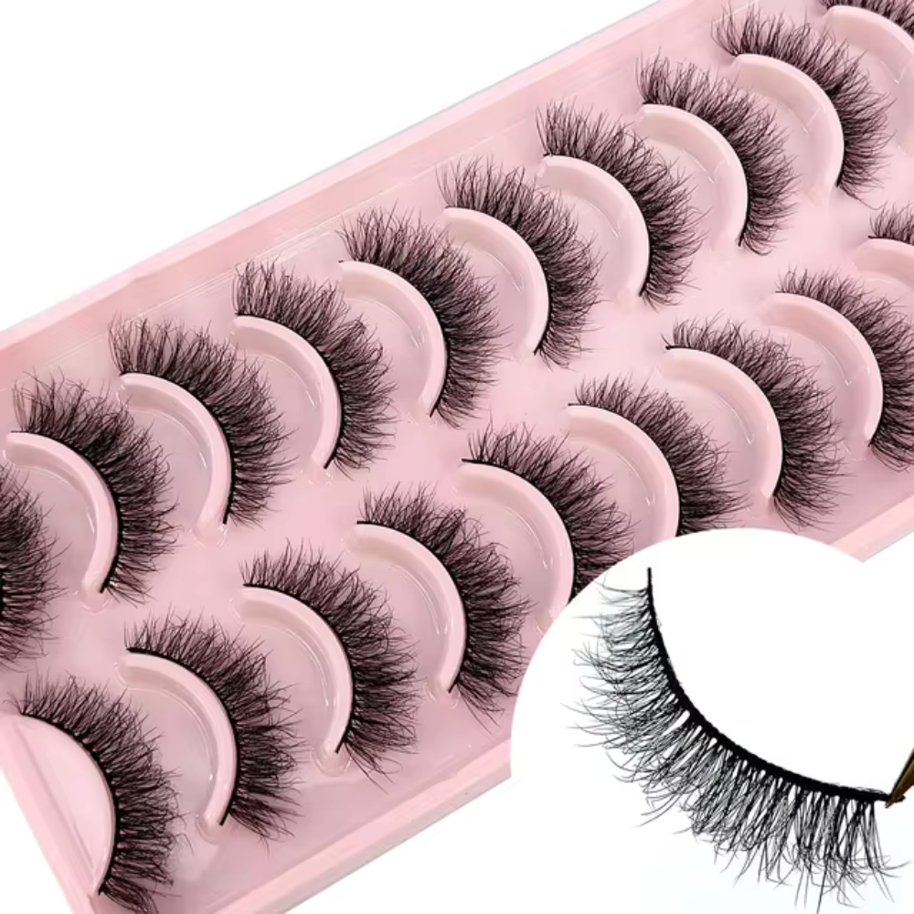 FS-12 - 10 Pairs False Eyelashes Set