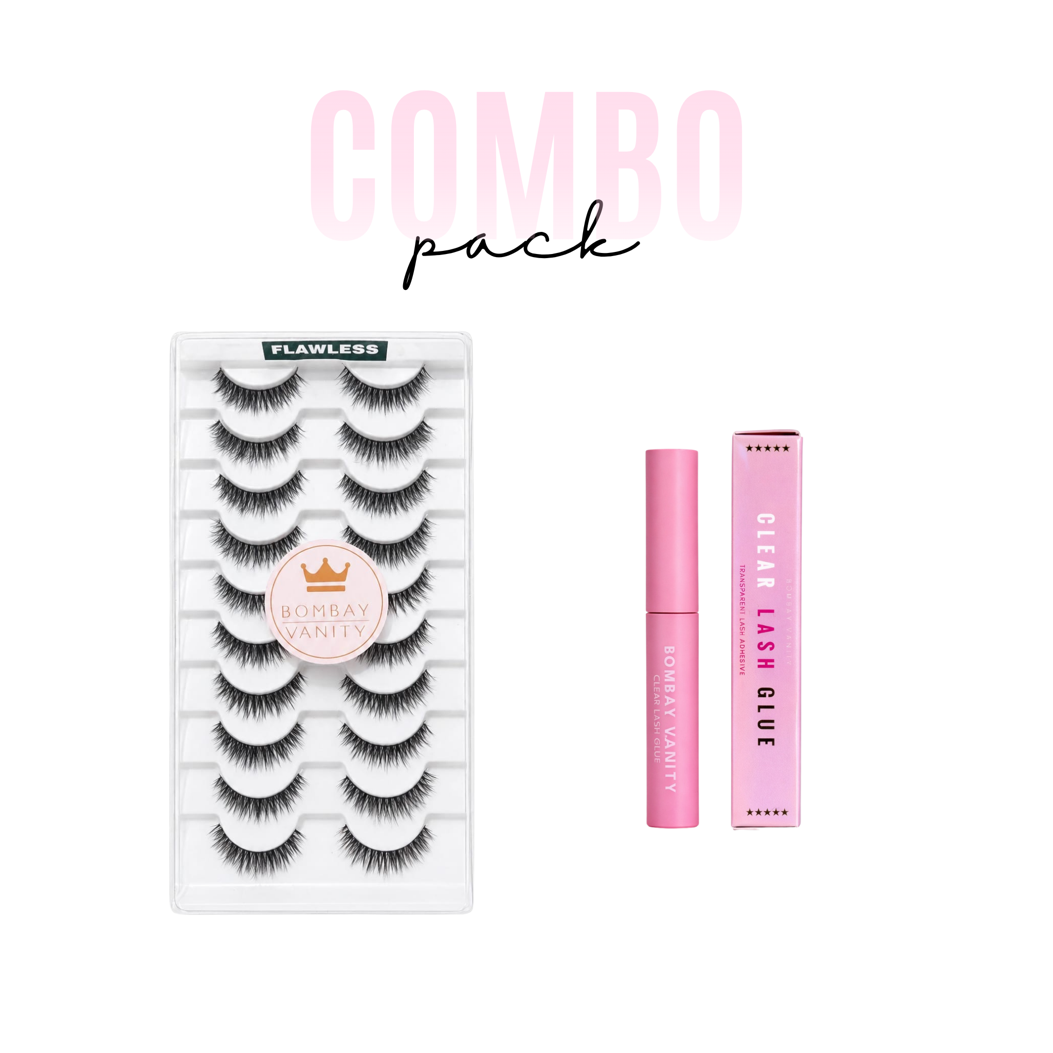 The Flawless Set — 10 Pairs False Eyelashes