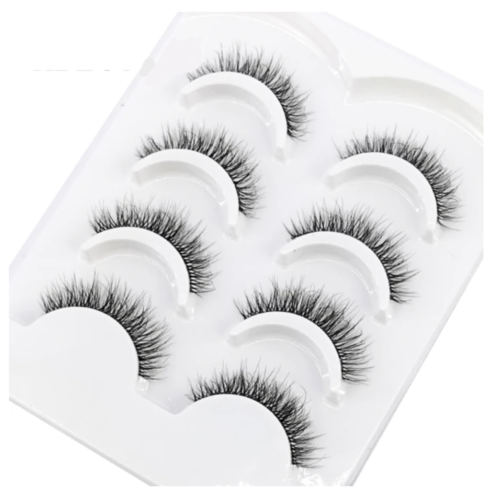 SILK (Super Natural) - 4 Pairs False Eyelashes Set