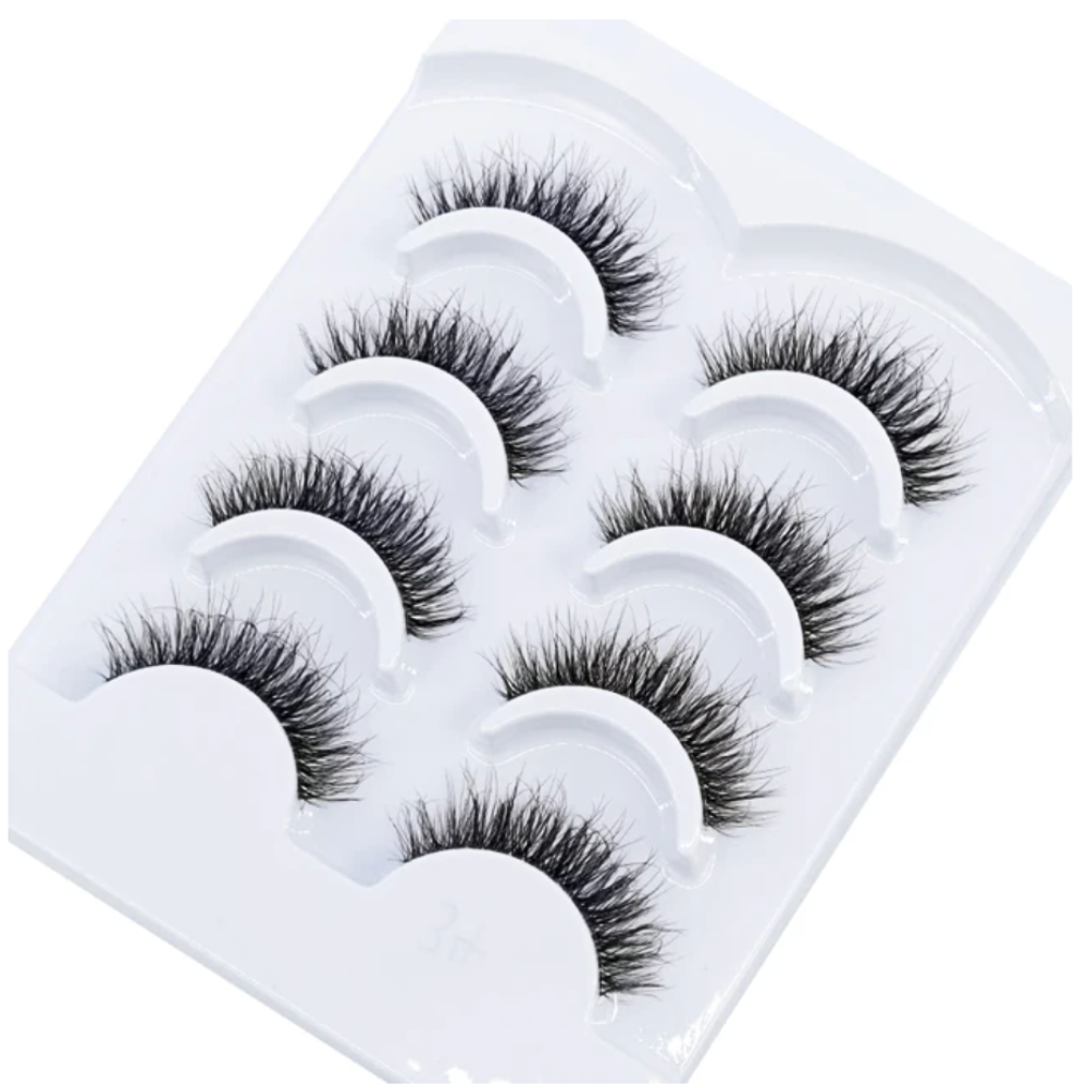 ELEGANT - 4 Pairs False Eyelashes Set