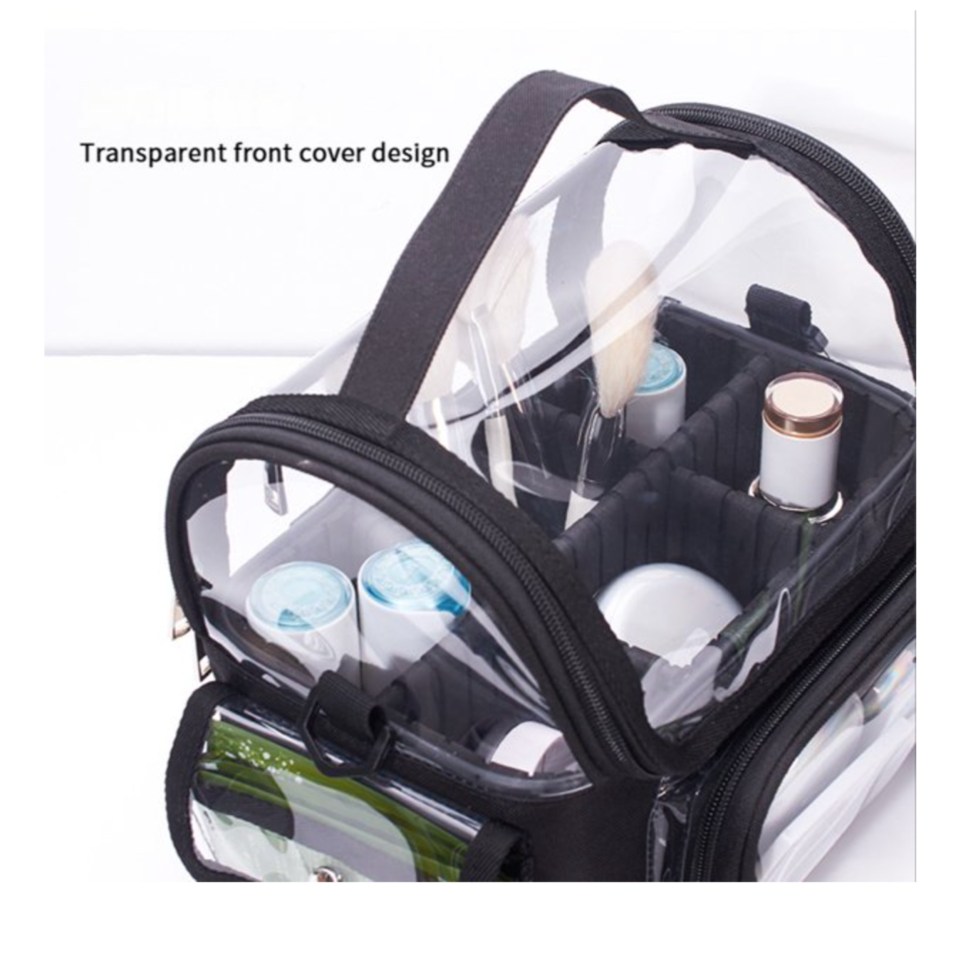 Transparent Brush Vanity