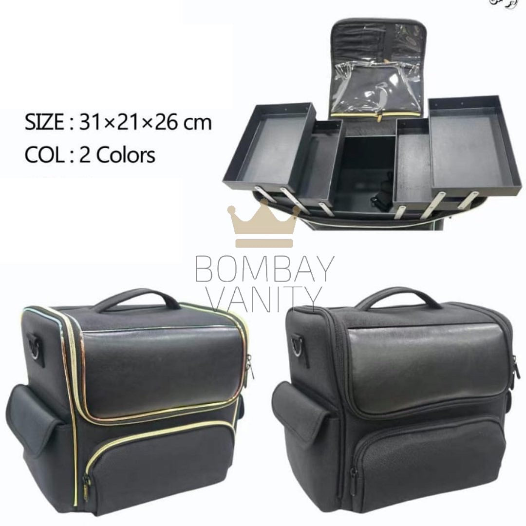 Black Travel Vanity Case