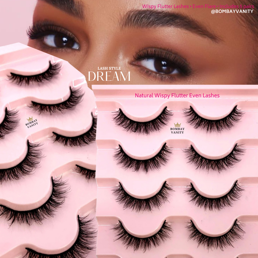 DREAM - 5 Pairs False Eyelashes Set