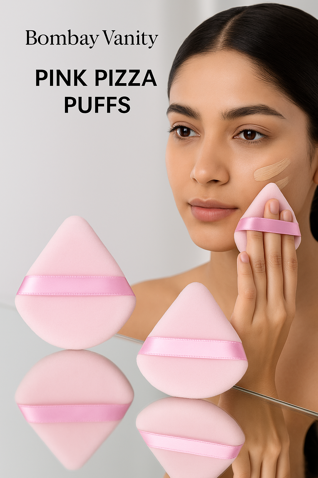 Bombay Vanity™ Pizza Puffs – Powder Puffs (Set of 2)