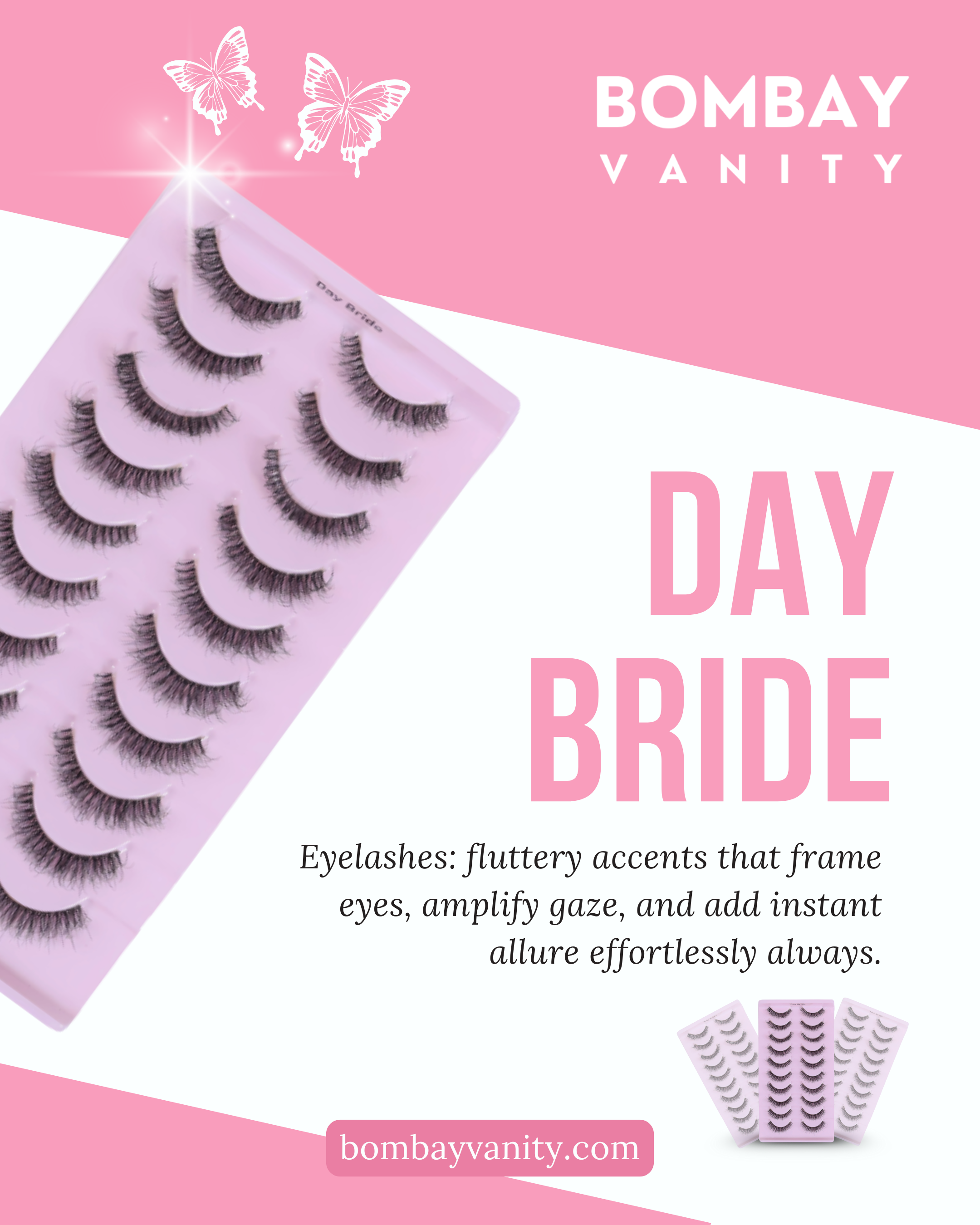 10 Pairs Lash Set - DAY BRIDE