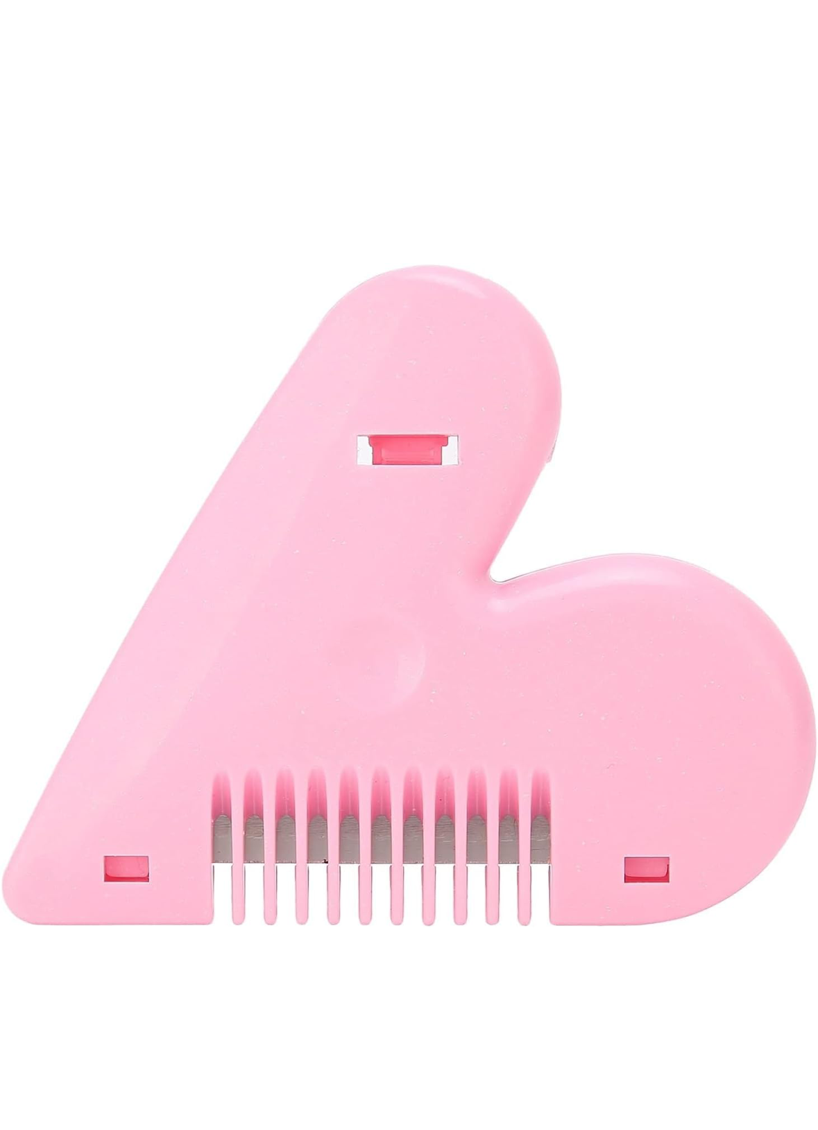 Pink DIY Trimming Scissors | Heart-Shaped At-Home Hair Trimmer
