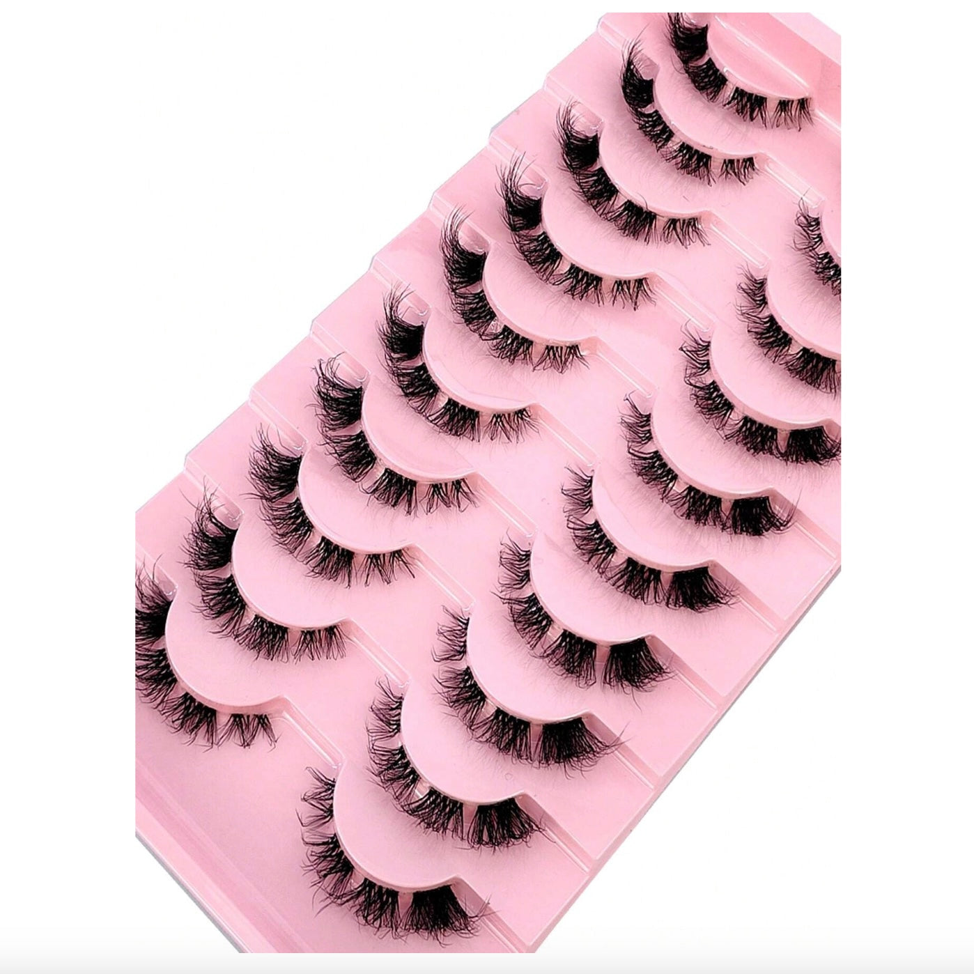 ANGELIC - 10 Pairs False Eyelashes Set