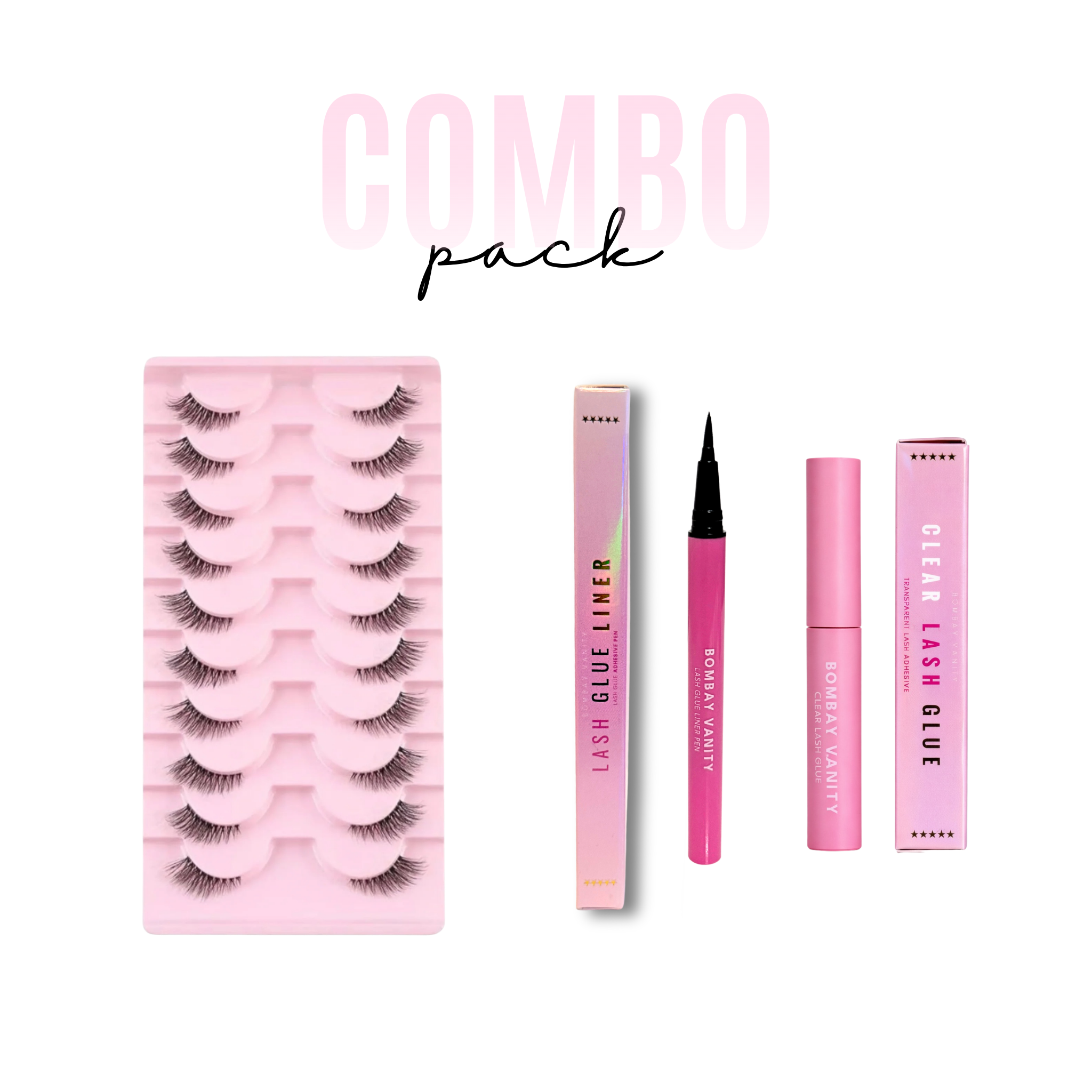 The Better Half Set — 10 Pairs False Eyelashes