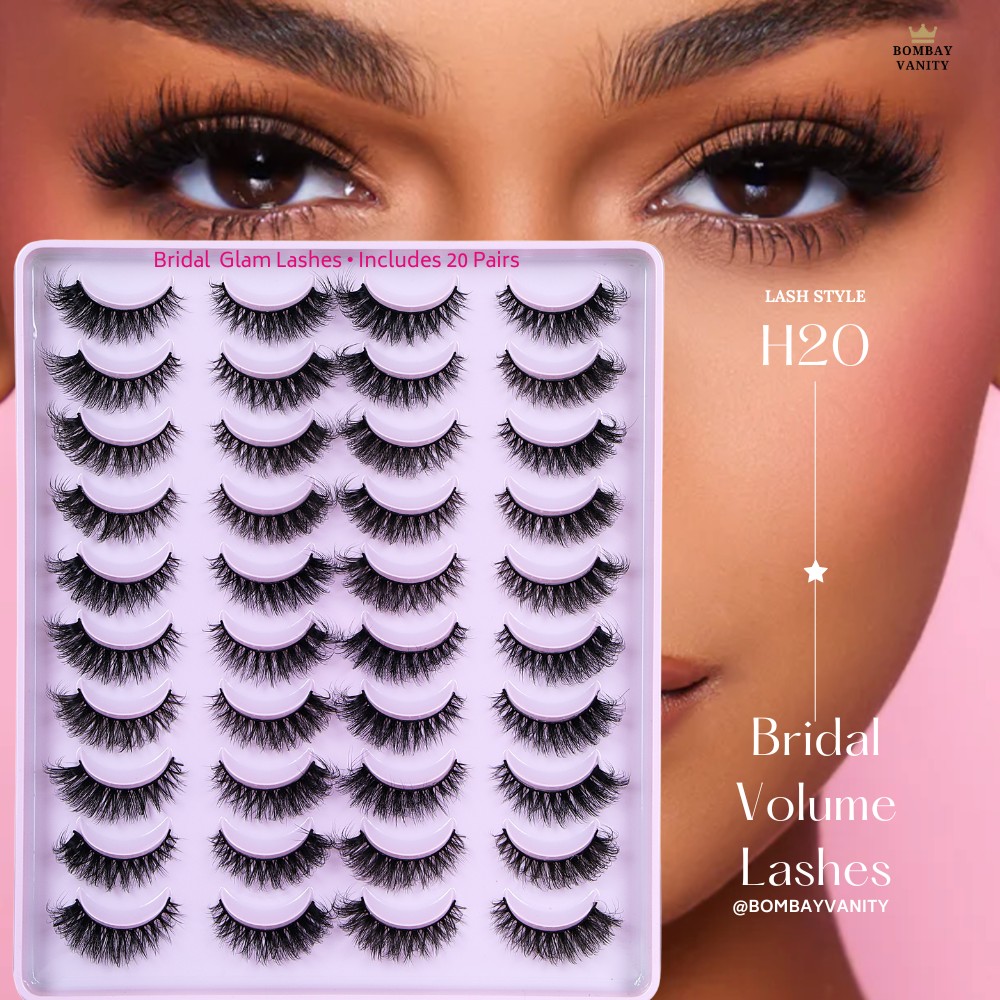 H20 - 20 Pairs False Eyelashes Set