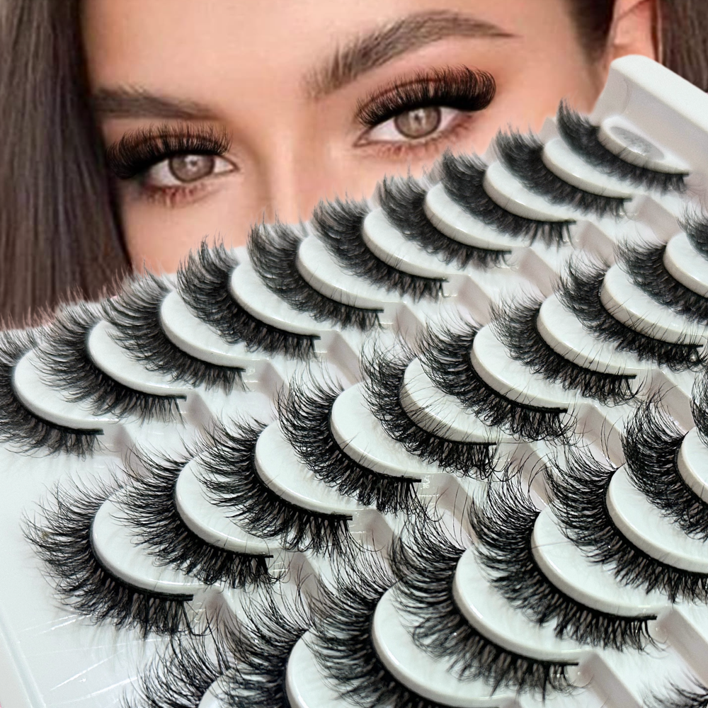 F001 - 20 Pairs false Eyelashes Set