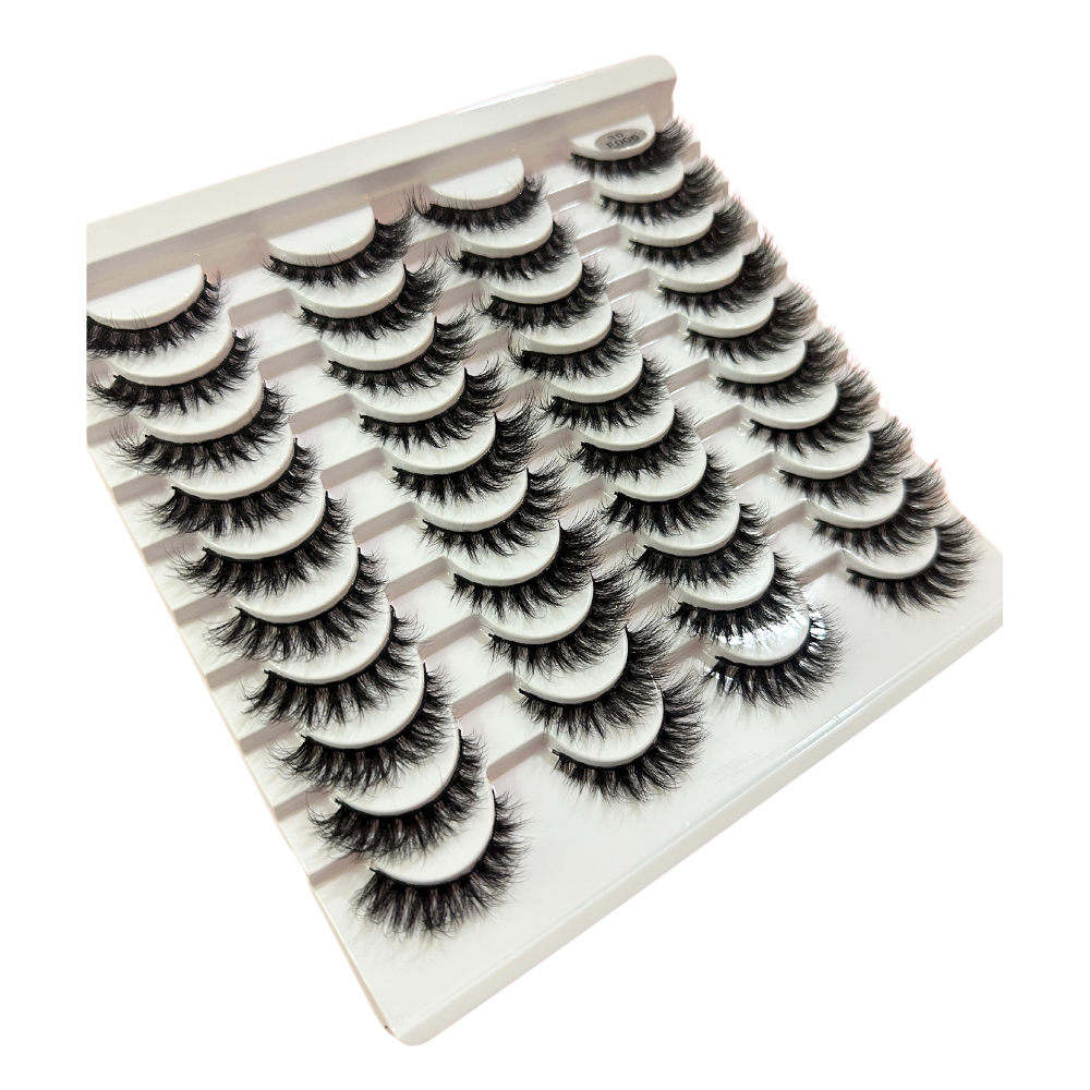 F006 - 20 Pairs false Eyelashes Set