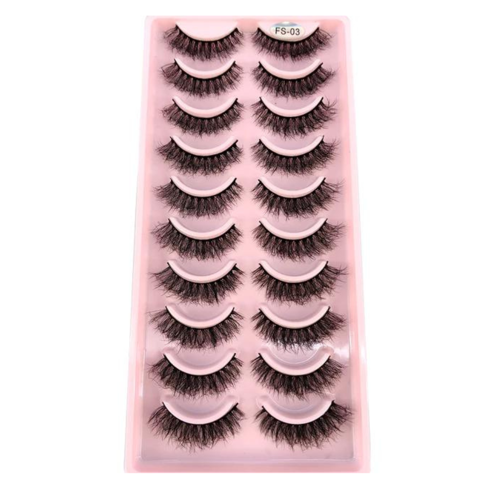 FS-03  - 10 Pairs False Eyelashes Set