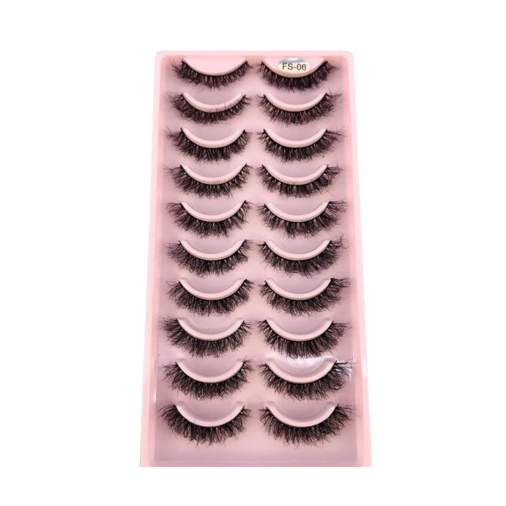 FS-06  - 10 Pairs False Eyelashes Set