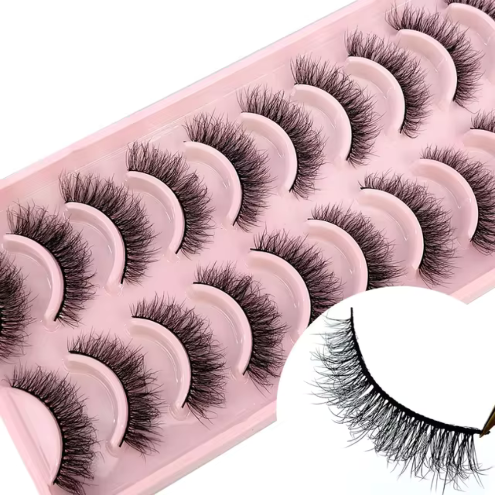 FS-12  - 10 Pairs False Eyelashes Set