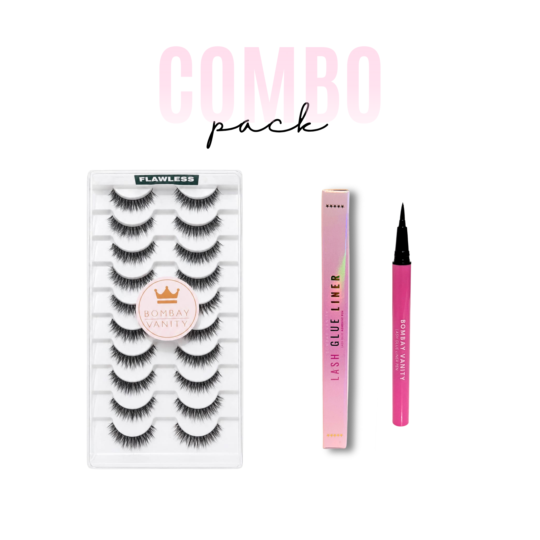 The Flawless Set — 10 Pairs False Eyelashes