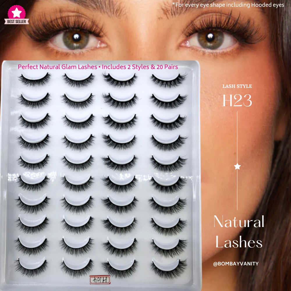 H23 - 20 Pairs False Eyelashes Set