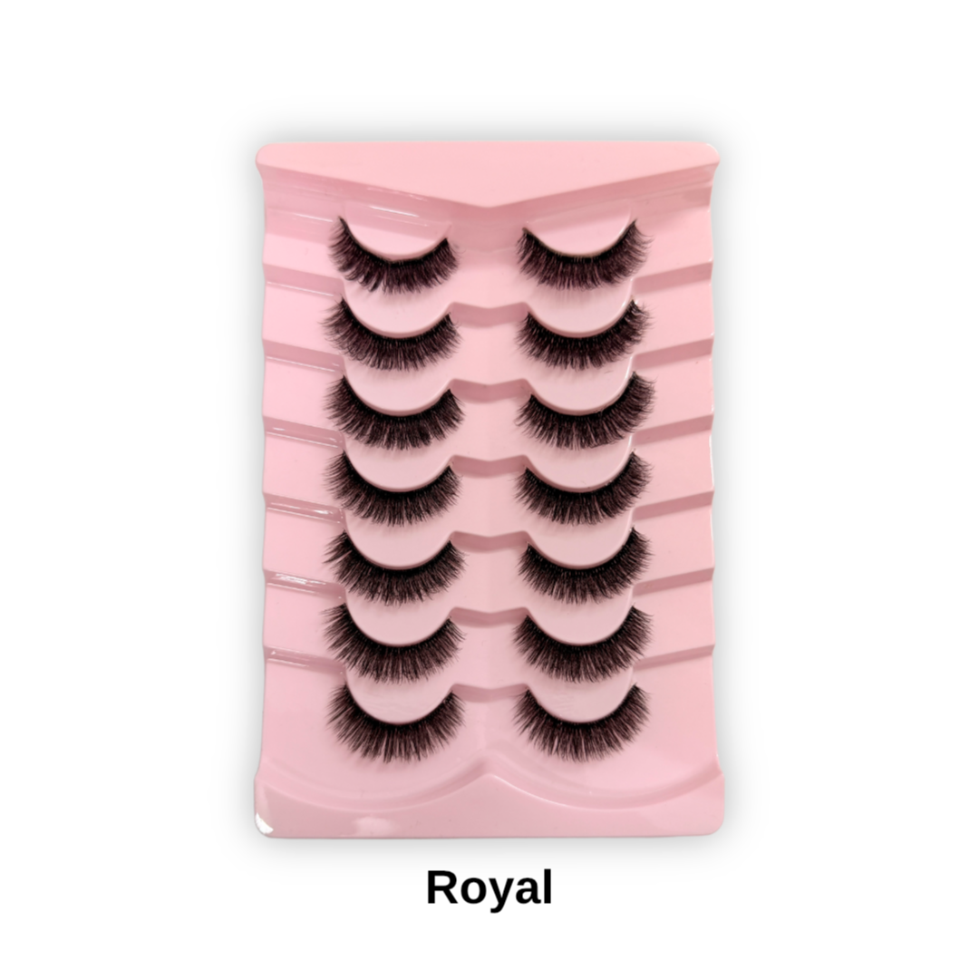 Glam Volume Bridal Lash Combo | Royal + Night Bride | 14 Pairs