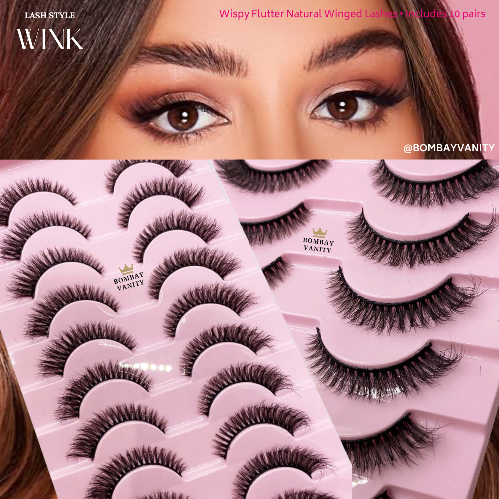 10 Pairs Lash Set - WINK