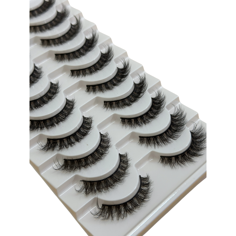 10 Pairs Lash Set - DESIRE