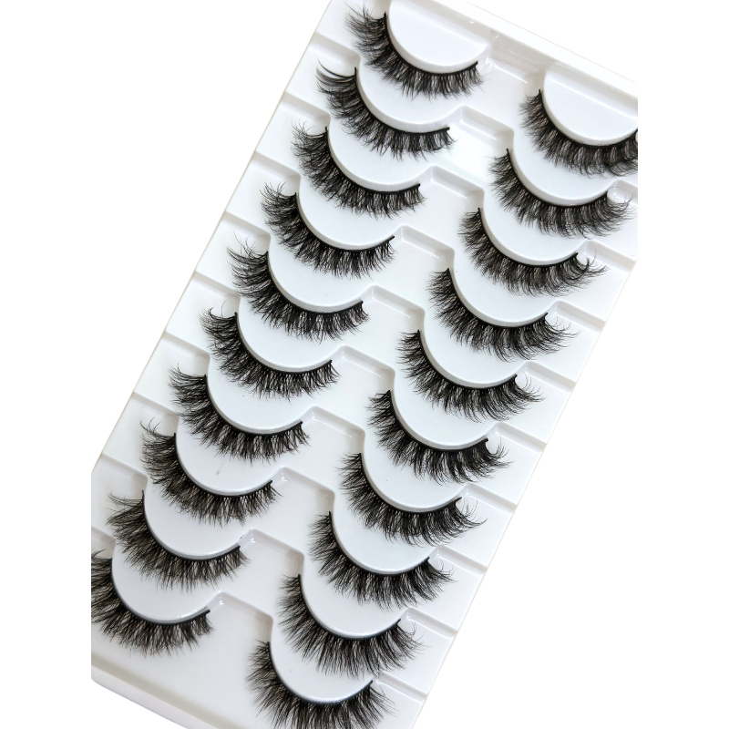 10 Pairs Lash Set - DESIRE