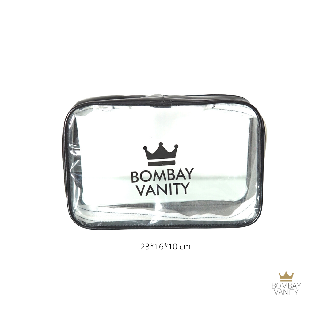 Clear Organisers - Set of 4 pouches - BOMBAYVANITY
